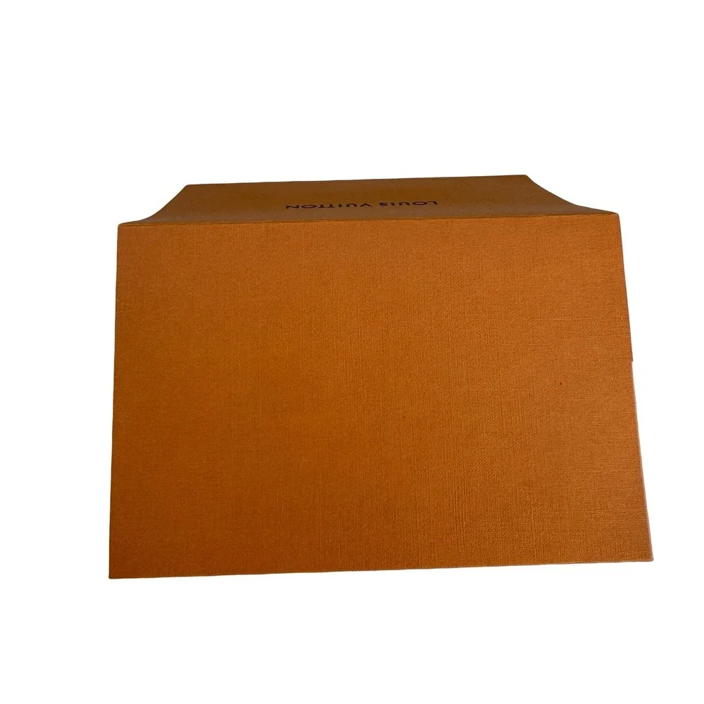 Louis Vuitton Saffron Orange Texture Paper Card Holder Receipt Envelope Lot of10